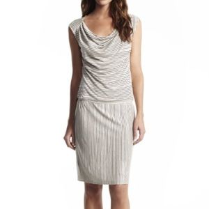 Derek Lam stripe drape tank dress size XS